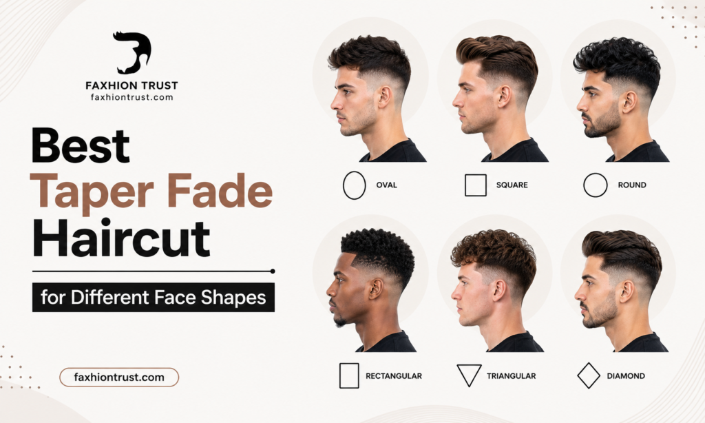Best Taper Fade Haircut for Different Face Shapes