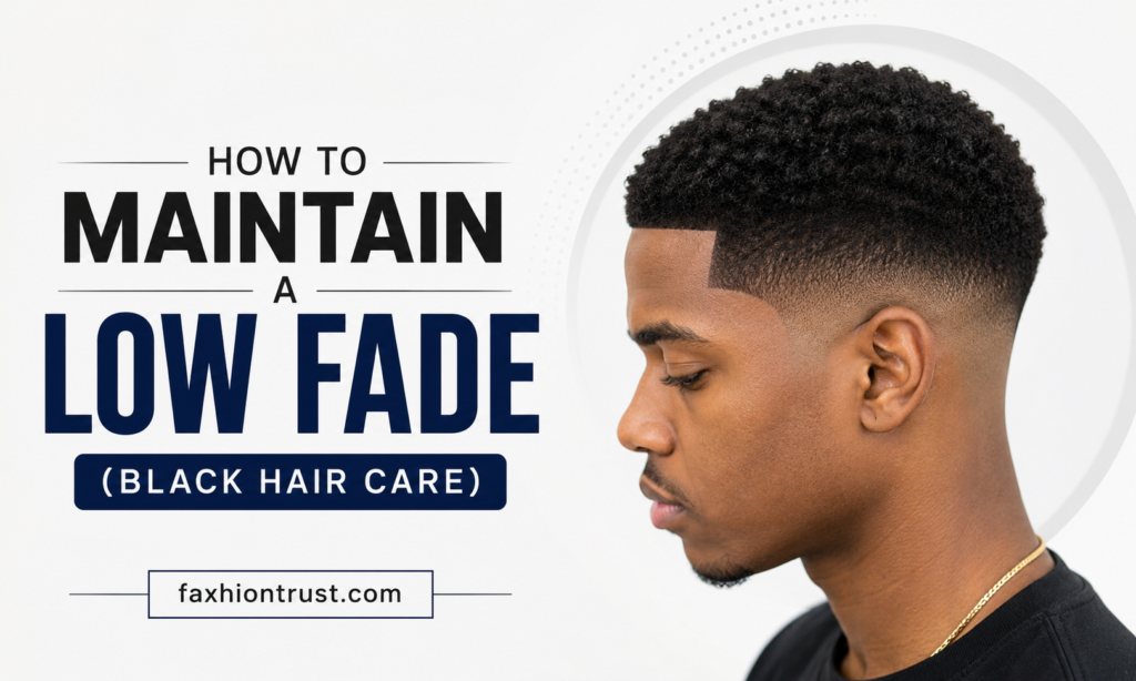 How to Maintain a Low Taper Fade on Black Hair