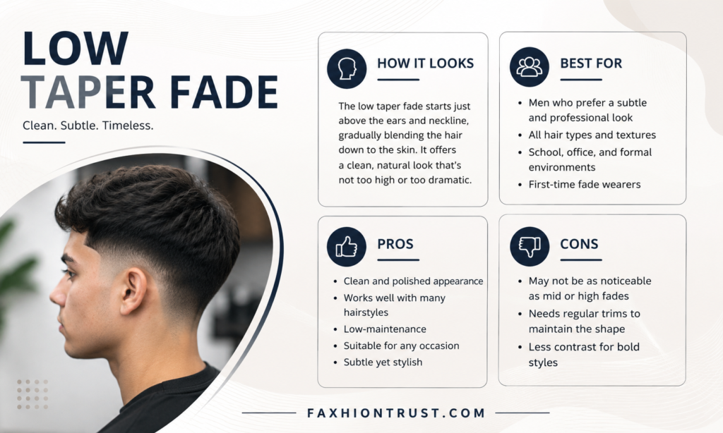Low Taper Fade