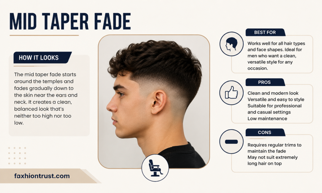 Mid Taper Fade