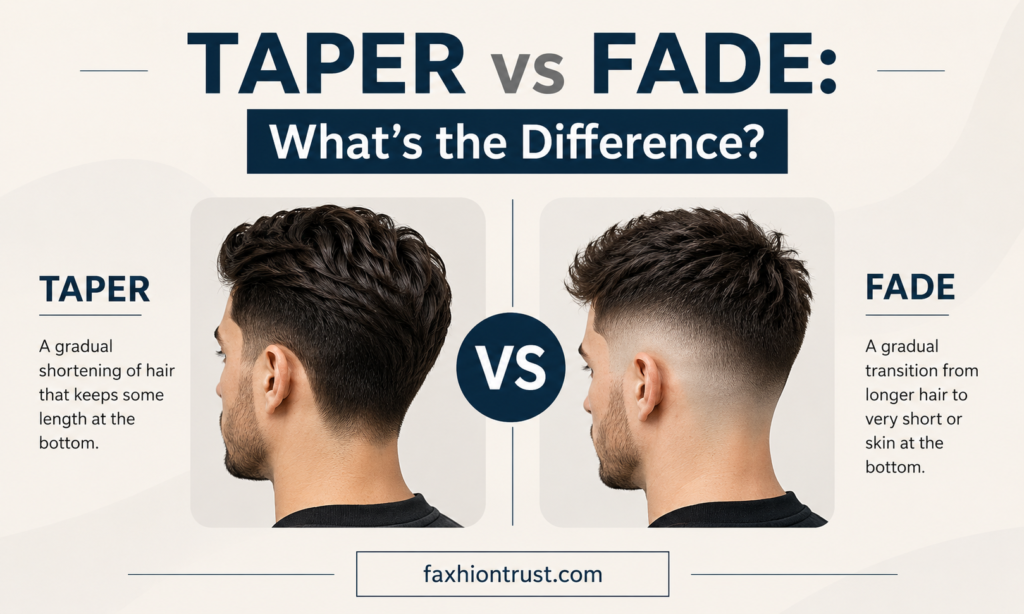 Taper vs Fade What's the Difference