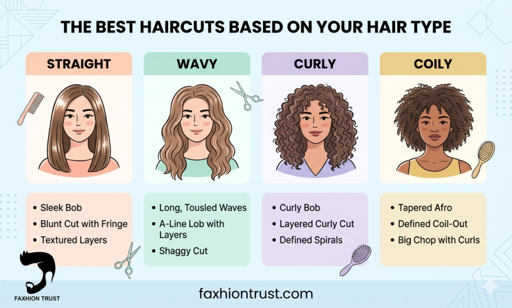 The Best Haircuts Based on Your Hair Type