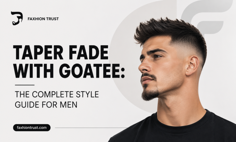 Taper Fade with Goatee: The Complete Style Guide for Men