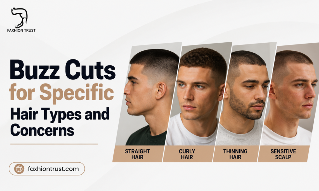 Buzz Cuts for Specific Hair Types and Concerns
