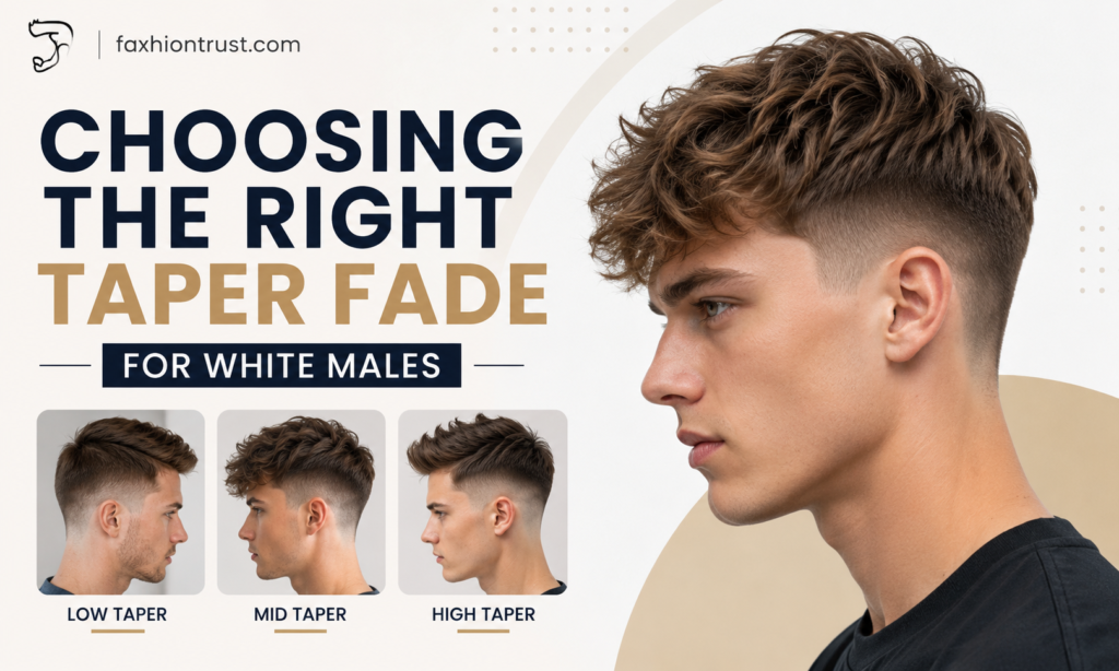 Choosing the Right Taper Fade for White Males
