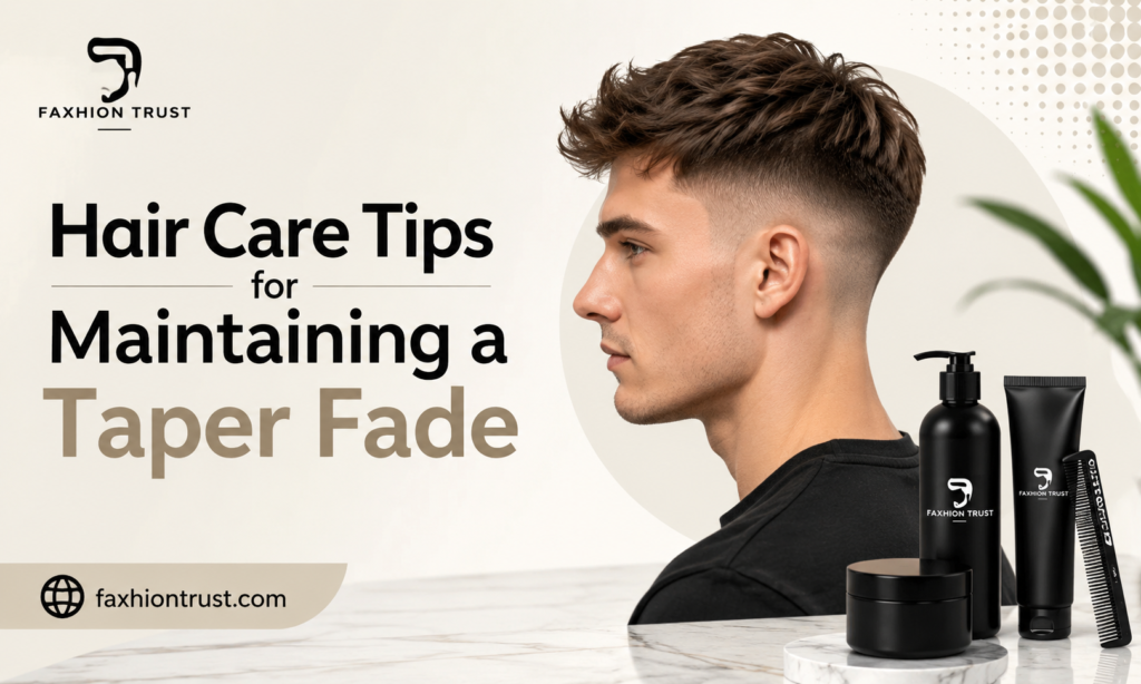 Hair Care Tips for Maintaining a Taper Fade