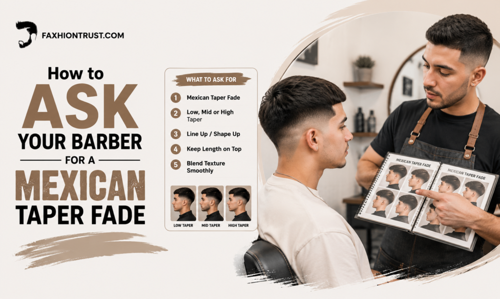 How to Ask Your Barber for a Mexican Taper Fade