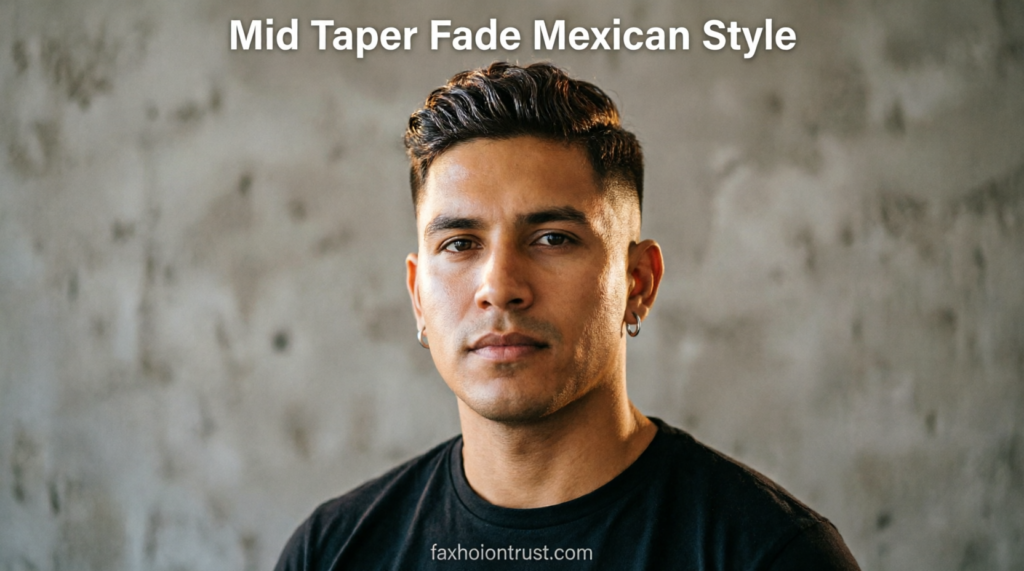 Mid Taper Fade Mexican Style