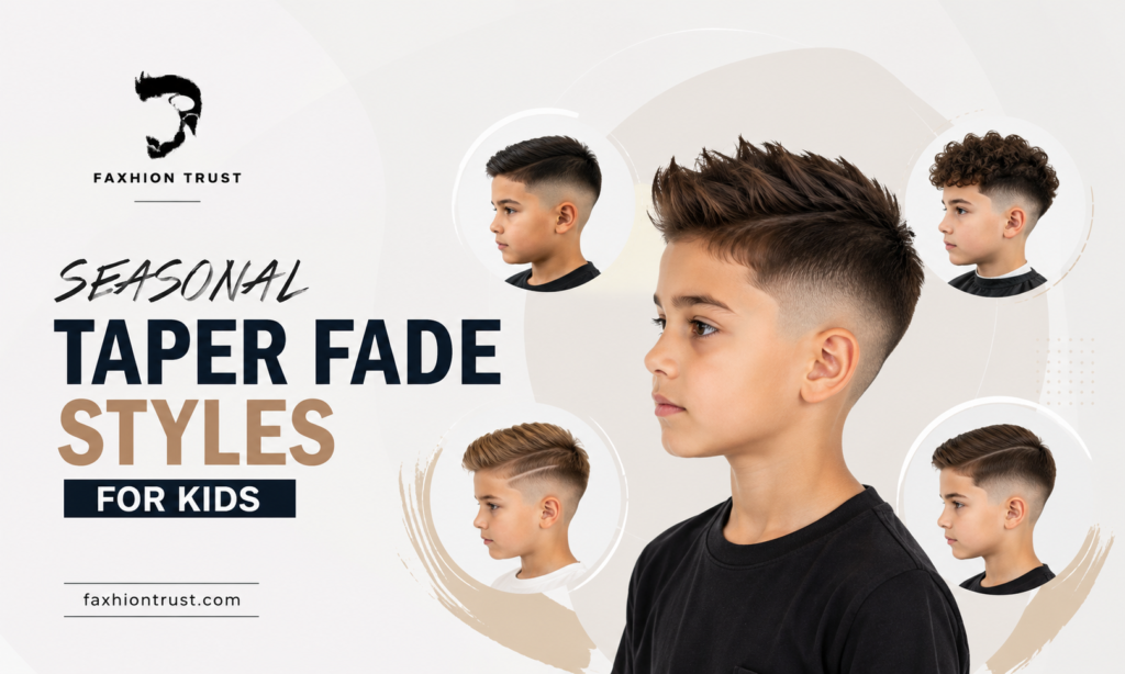 Seasonal Taper Fade Styles for Kids