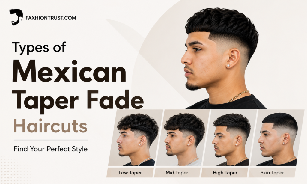 Types of Mexican Taper Fade Haircuts