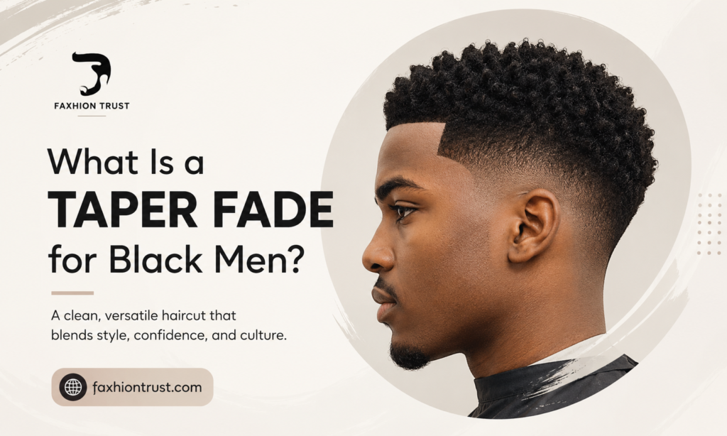 What Is a Taper Fade for Black Men