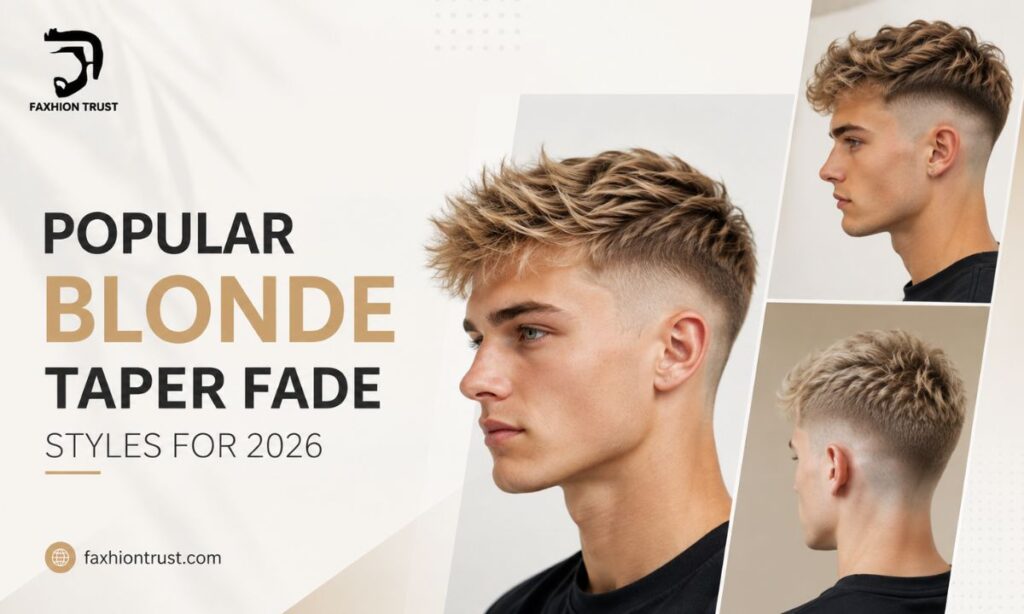 Popular Blonde Taper Fade Styles for 2026