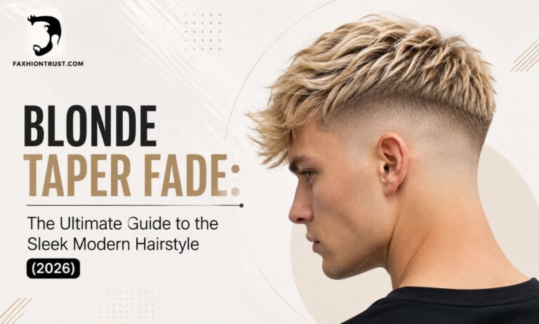 Blonde Taper Fade The Ultimate Guide to the Sleek Modern Hairstyle (2026)