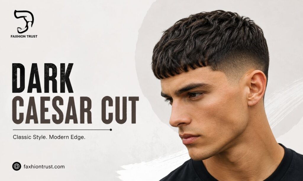 Dark Caesar Cut
