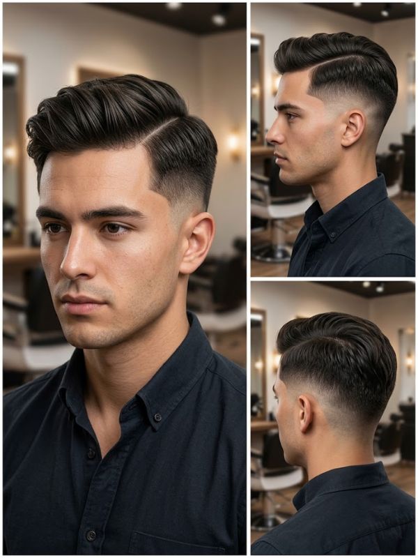 Hard Side Part Fade