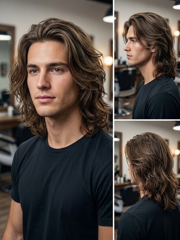 Long Flowing Hairstyle
