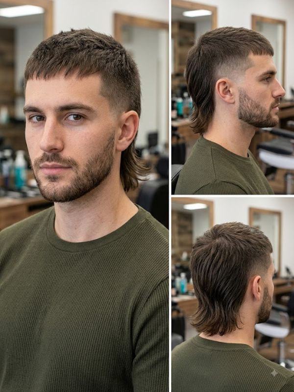 Low-Maintenance Buzz Mullet