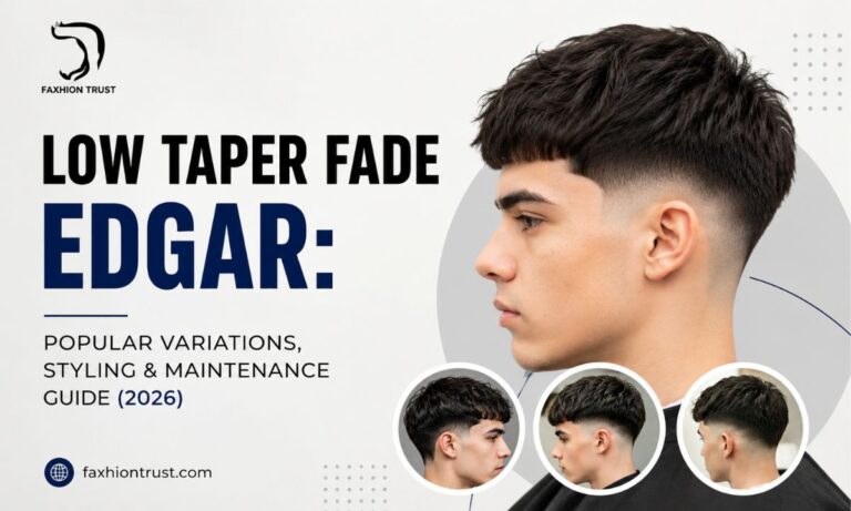 Low Taper Fade Edgar Popular Variations, Styling & Maintenance Guide (2026)