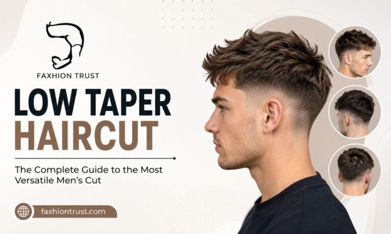 Low Taper Haircut The Complete Guide to the Most Versatile Men's Cut
