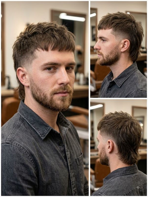 Messy Buzz Mullet