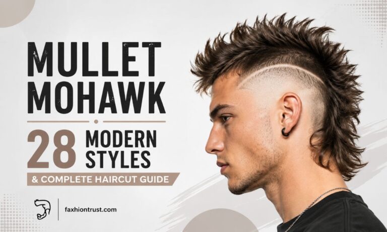 Mohawk Mullet 28 Modern Styles & Complete Haircut Guide